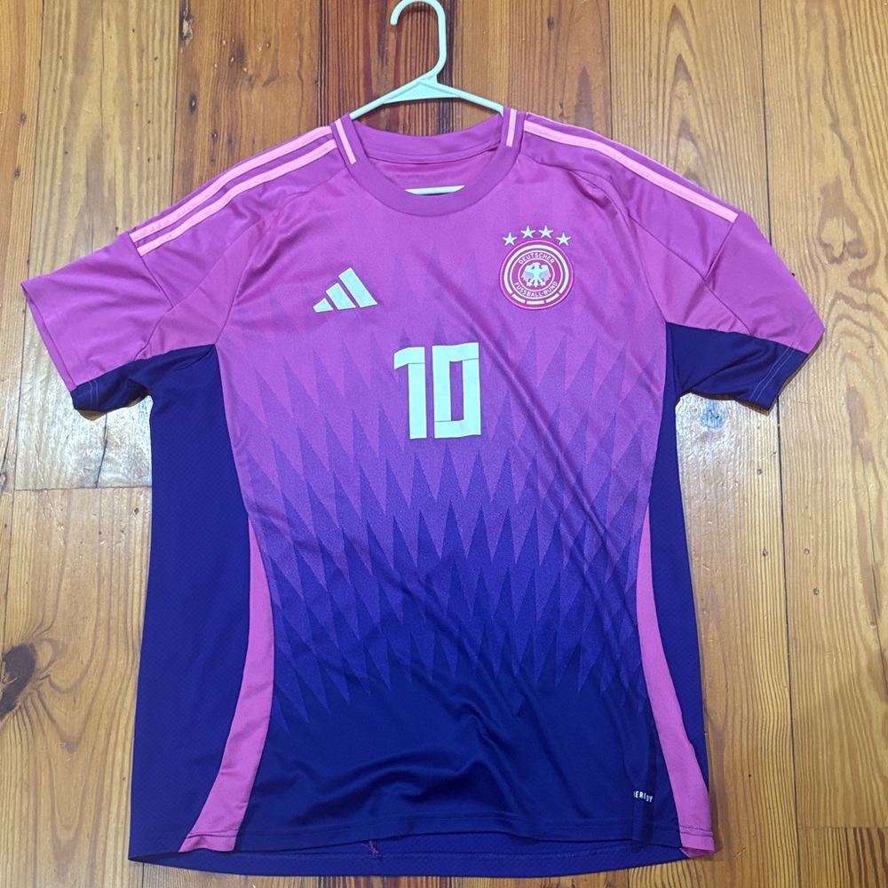 Germany Men’s Purple and Pink Soccer Jersey